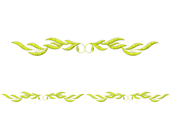 Floral Ornament Embroidery Design