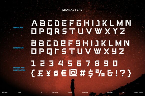 Galaxor Font - Preview 1