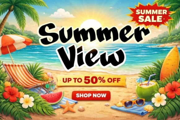 Golden Summer Font - Preview 2