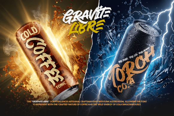 Gravité Libre Font - Preview 4