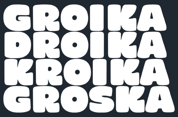 Groike Font - Preview 1
