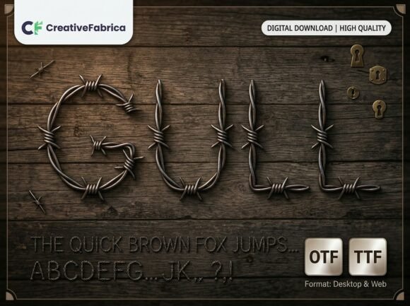 Gull Font - Preview 1