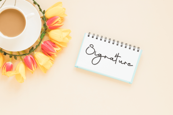 Hey Romantic Font - Preview 4