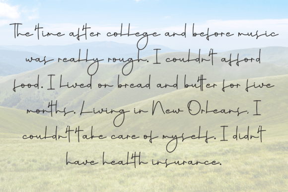 Hey Romantic Font - Preview 5