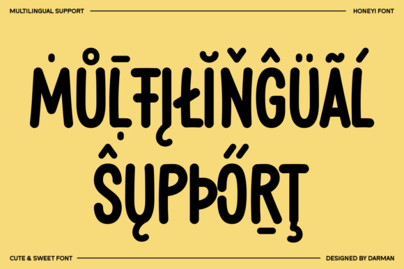 Honeyi Font - Preview 3
