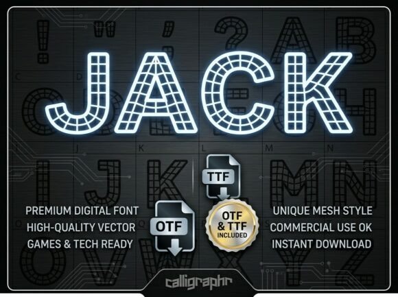 Jack Font - Preview 2