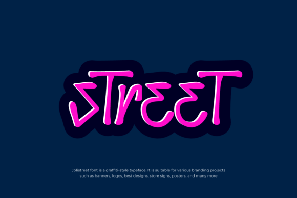 Jolistreet Font PNG with transparent background - Preview 2
