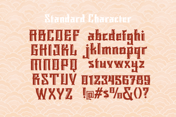 Katsuha Font PNG with transparent background - Preview 2