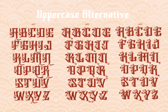 Katsuha Font PNG with transparent background - Preview 5