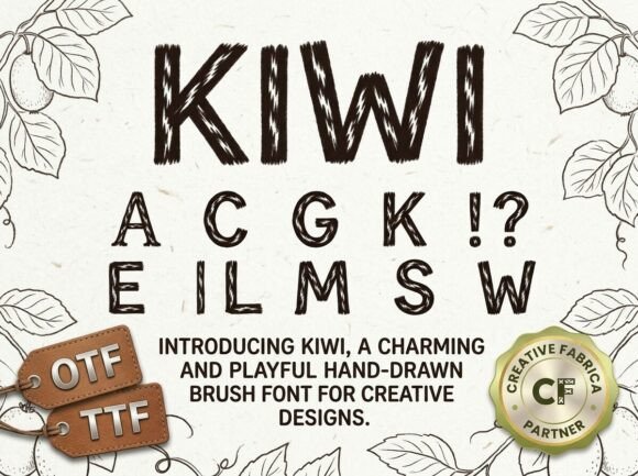 Kiwi Font - Preview 1