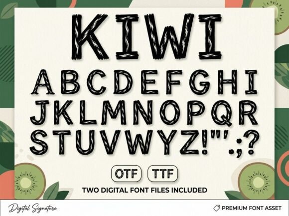 Kiwi Font - Preview 2