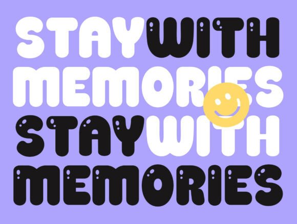 Krombie Font PNG with transparent background - Preview 1