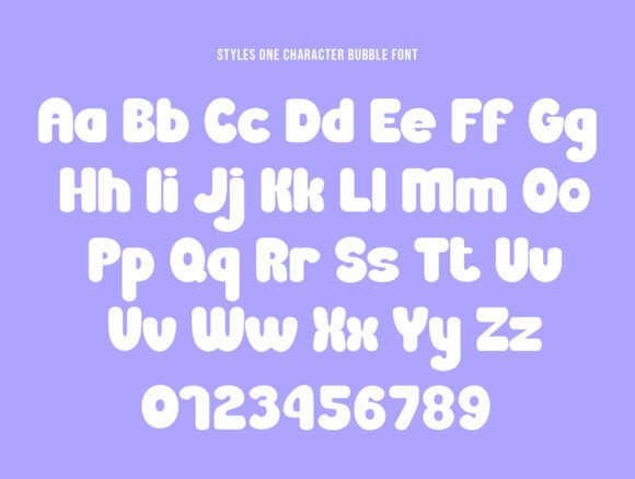 Krombie Font PNG with transparent background - Preview 3