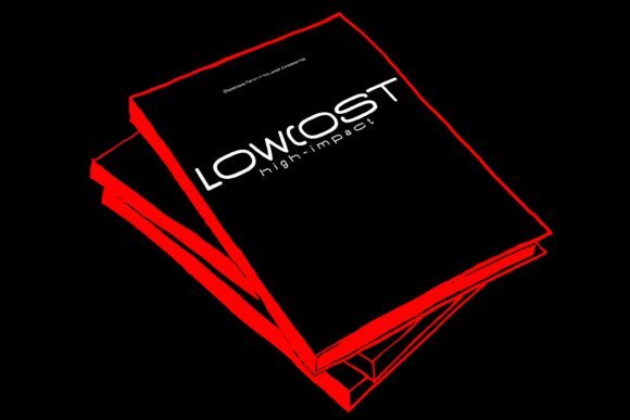 Lowcost Highimpact Font PNG with transparent background - Preview 2