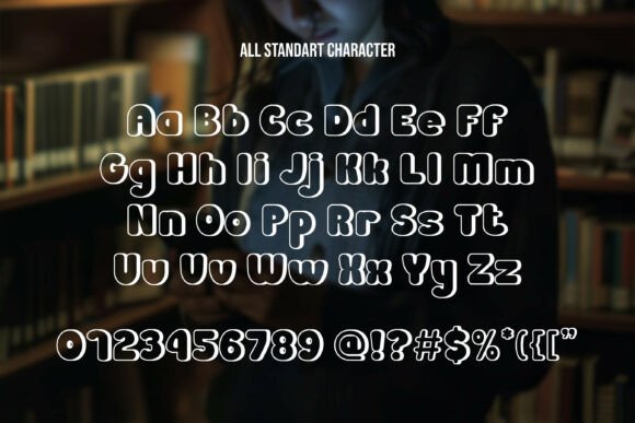 Moltrik Font PNG with transparent background - Preview 3