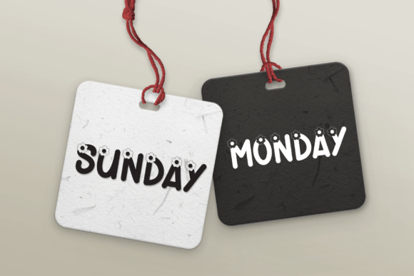 Morning Blossom Font PNG with transparent background - Preview 3