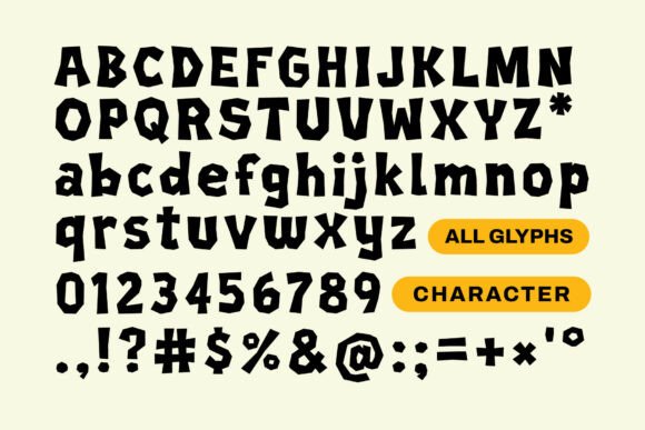 Proske Font PNG with transparent background - Preview 6