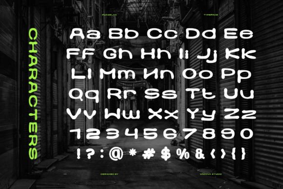 Pudgeloo Font PNG with transparent background - Preview 1