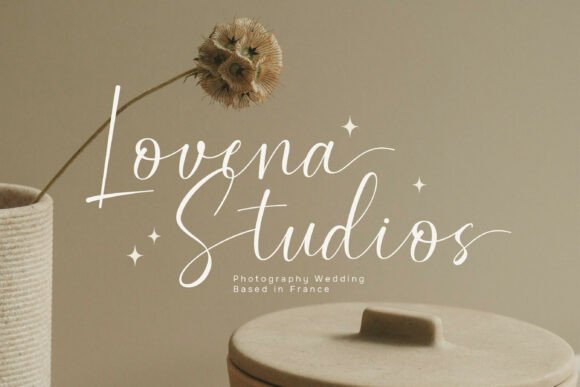 Seralune Font PNG with transparent background - Preview 1