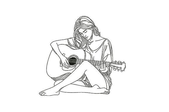 Acoustic Guitar Girl