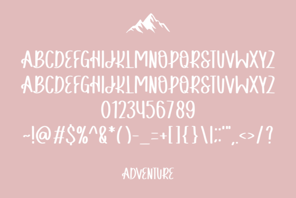 Adventure Font - Preview 1