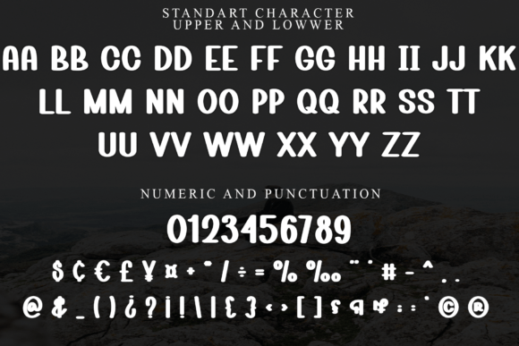 April Hunky Font - Preview 2