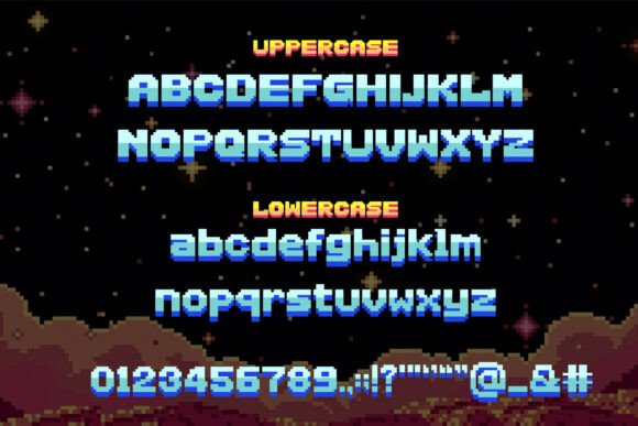 Arcade Blast Font - Preview 2