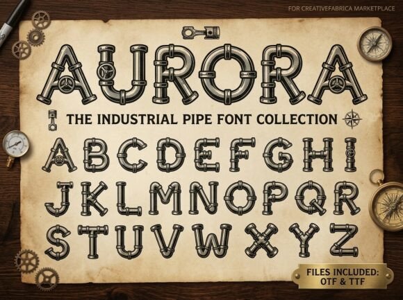 Aurora Font - Preview 1