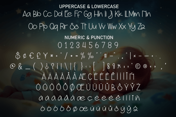 Baby Starnight Font - Preview 6