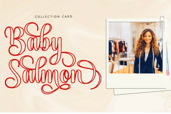 Barbie Hailey Outline Font - Preview 1