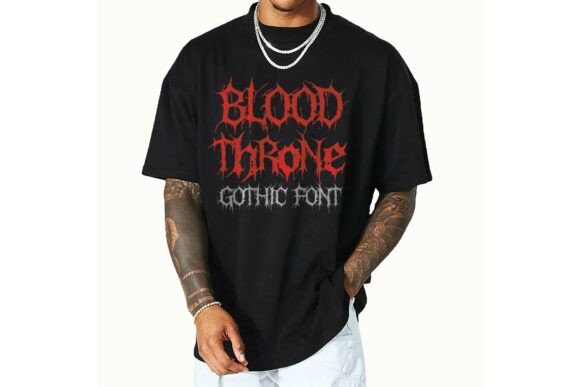 Blood Throne Font - Preview 2