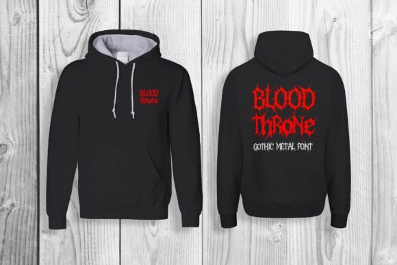 Blood Throne Font - Preview 3
