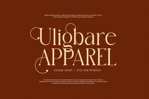 Bugilen Font - Preview 1