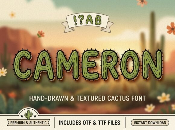 Cameron Font - Preview 1