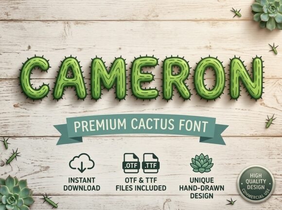 Cameron Font - Preview 2