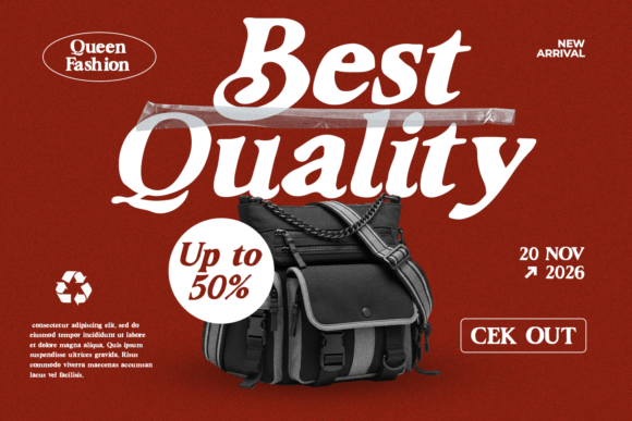 Cavella Society Font - Preview 3
