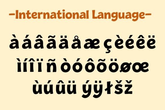 Chunky Joy Font - Preview 1
