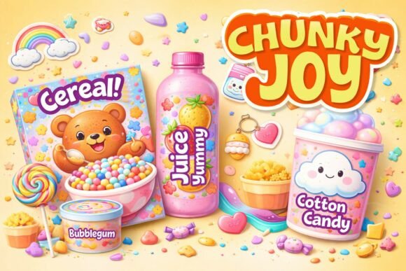 Chunky Joy Font - Preview 2