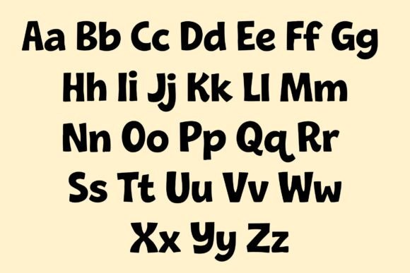 Chunky Joy Font - Preview 4