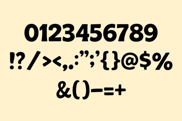 Chunky Joy Font - Preview 5