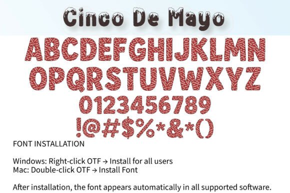 Cinco De Mayo Font - Preview 6