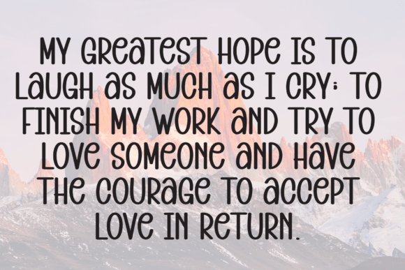 Designer Valentines Font - Preview 5