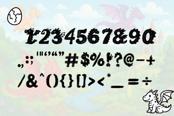 Drakonia Kids Font - Preview 2