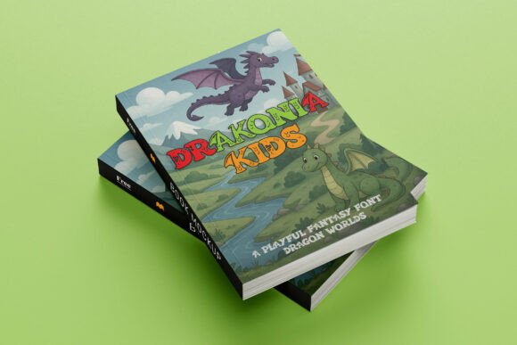 Drakonia Kids Font - Preview 6