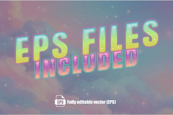 Dreamy Glitter Font - Preview 6