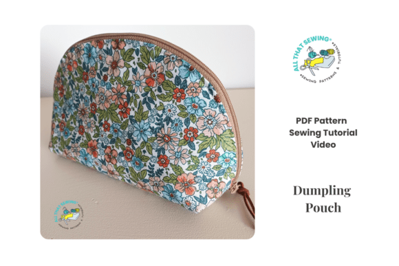 Dumpling Pouch | Round Half Moon Pouch