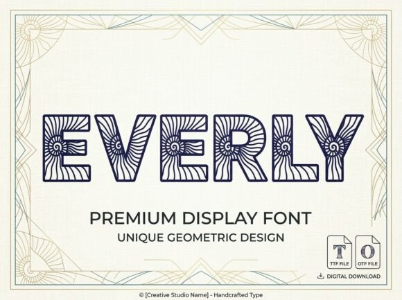 Everly Font - Preview 1
