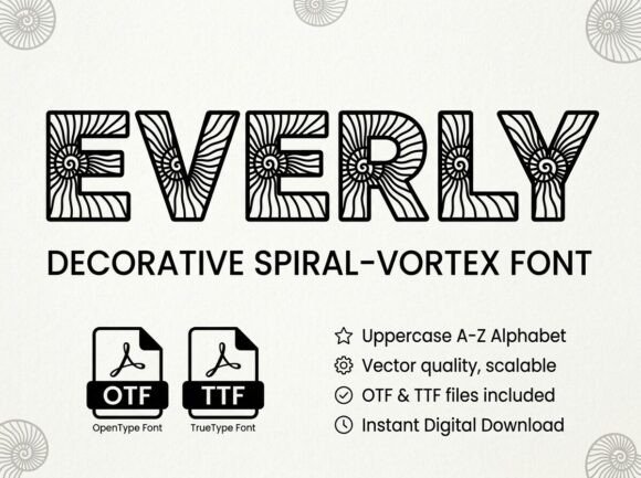 Everly Font - Preview 2