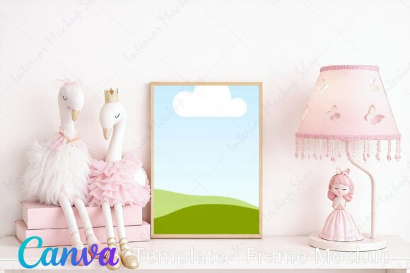 Frame Mockup Kids Canva