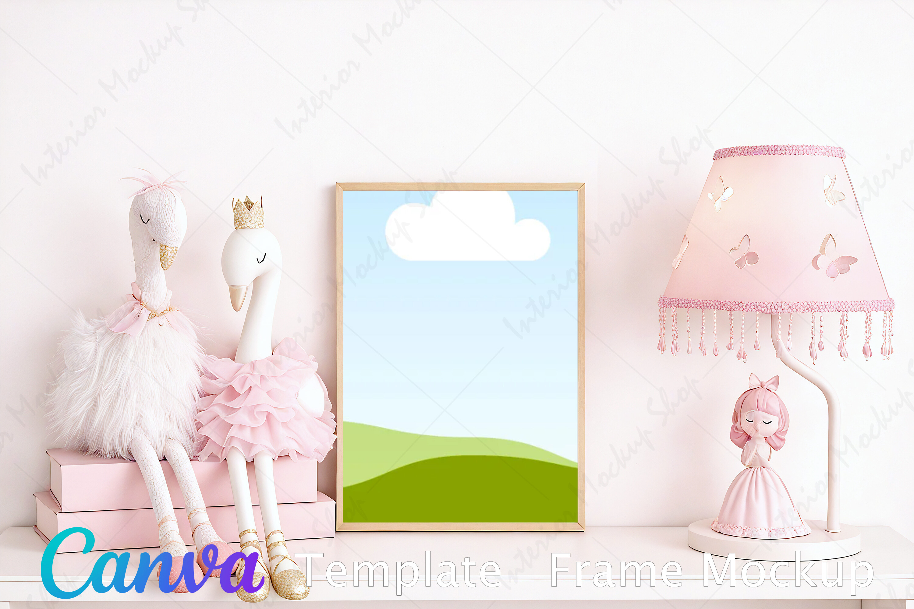 Frame Mockup Kids Canva